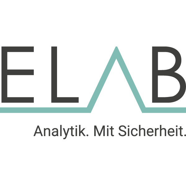 ELAB Analytik independent laboratory certification badge